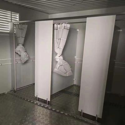 Standard Thickness Modern Style Mobile Construction Site Prefab Restroom Outdoor Design Sandwich Panel Portable Toilet