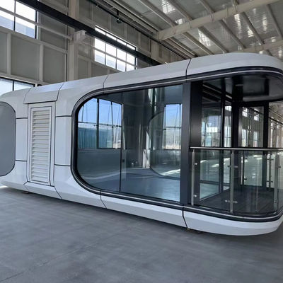 Luxury Outdoor Resort Mobile Prefab Tiny Houses Home Space Capsule Living Container House for Hotel in Customized Color