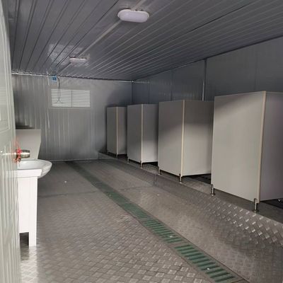 End Listing 20 40 ft Ready Made Portable Modern Mobile Tiny Prefab Foldable Container Toilet with Accessories Garbage Bag