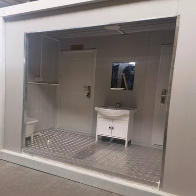 End Listing 20 40 ft Ready Made Portable Modern Mobile Tiny Prefab Foldable Container Toilet with Accessories Garbage Bag