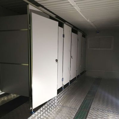 Low Shipping Cost Disaster Prevention Portable Camping Toilet with 20FT/40FT Customized Design and Standard Thickness