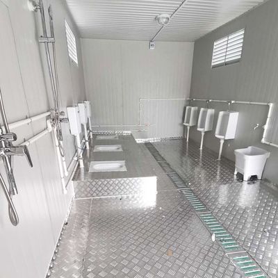 Low Shipping Cost Disaster Prevention Portable Camping Toilet with 20FT/40FT Customized Design and Standard Thickness