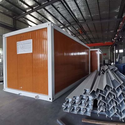 Low Shipping Cost Disaster Prevention Portable Camping Toilet with 20FT/40FT Customized Design and Standard Thickness