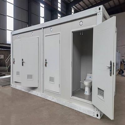 Local Standard Electricity and 70% Time-Saving Advantage Container Toilet Portable Restroom with Convenient Features
