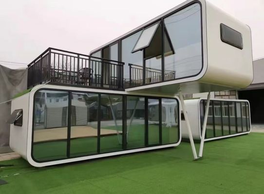 Hotel Direct Supply Prefab Expandable Container Space Capsule Resort Hotel Space Capsule House for Customers Request