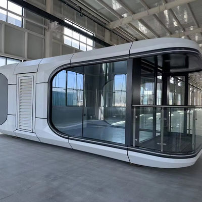 Sandwich Panel Door Best Mobile House Modern Prefabricated House Luxury Modular Hotel Living Villa Space Capsule House