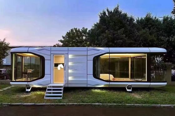 Hotel Prefabricated Cabin Capsule House with Modern Design and Low-Carbon Energy Saving
