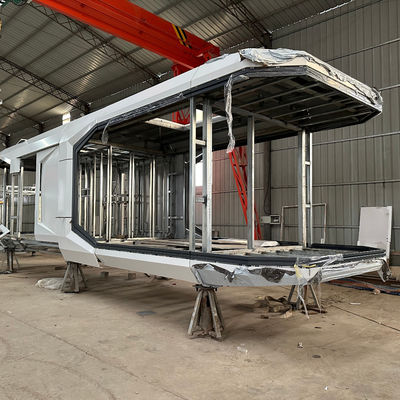 Customized Aluminum Plate Wall Prefab Apartment Container House