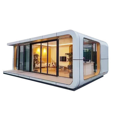 Modern Space Capsule Container House with Intelligent System and Green Houses