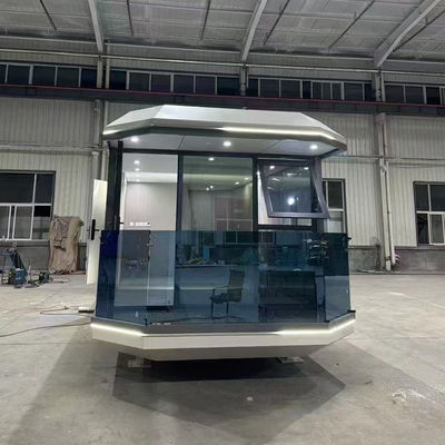 Tourist Resort Prefab Mobile Villa Space Capsule Tiny House with Customized Size and Bathroom Modular Hotel