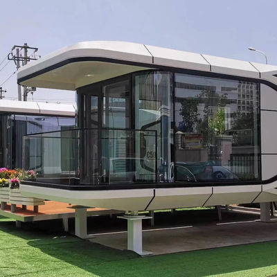 Modern Design Style Space Capsule House for Luxury Modular Capsule Hotel in Customized Color