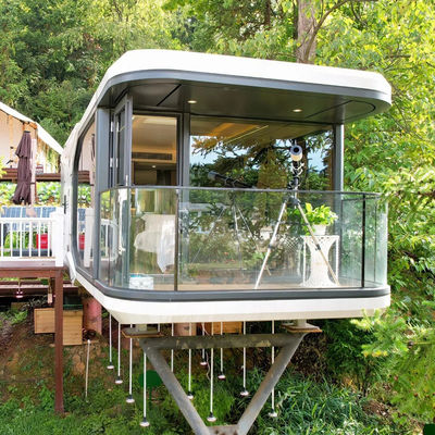Modern Design Style Space Capsule House for Luxury Modular Capsule Hotel in Customized Color