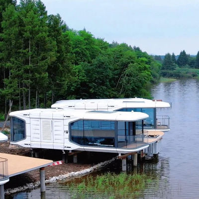 Outdoor Space Capsule Cabin House Modular Capsule Hotel From Space Capsule House With Customized Color And Modern Design