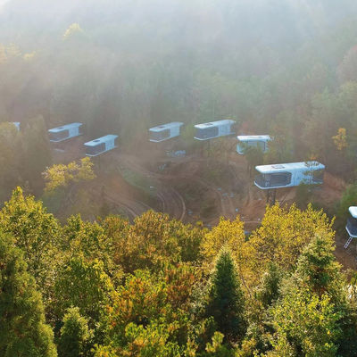 Outdoor Space Capsule Cabin House Modular Capsule Hotel From Space Capsule House With Customized Color And Modern Design