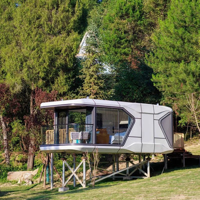 Outdoor Space Capsule Cabin House Modular Capsule Hotel From Space Capsule House With Customized Color And Modern Design