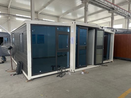 Multi-function 40 Ft Mobile Expandable Container Home Fireproof Apartment Prefab Modular with 15-30 Years Service Life