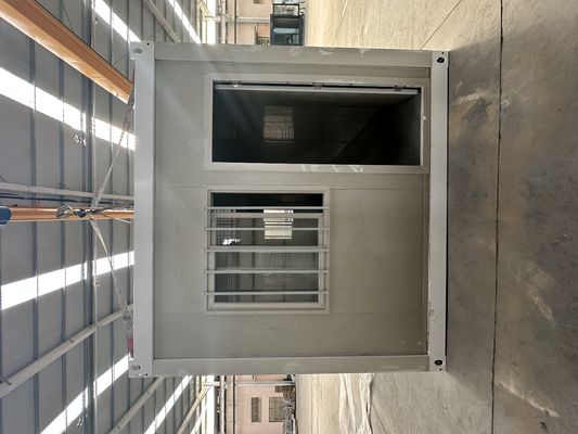 Upgrade Fast Build 20ft 30ft 40ft Customized Modular Waterproof Glass Wool Sandwich Panel Folding Container House with 1