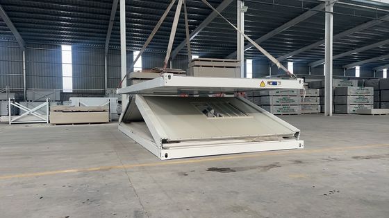 Upgrade Fast Build 20ft 30ft 40ft Customized Modular Waterproof Glass Wool Sandwich Panel Folding Container House with 1