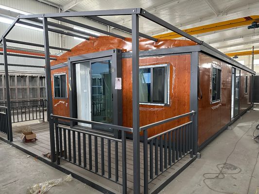 Customized 20 Ft 40 Ft Mobile Expandable Container Modular Home with Waterproof Frame and Contemporary Design Style