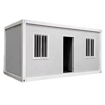 Easy Installation Advantage Quick Assembly Modular Homes with Customized Color and Waterproof Fireproof Steel Frame