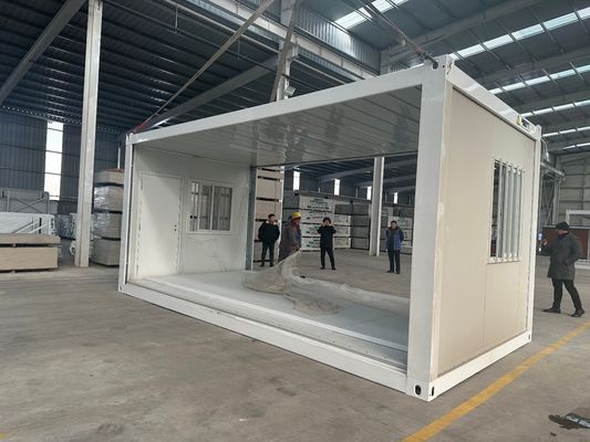 Easy Assembly Prefabricated Offer Portable 20ft Z Folding Modular Pack Container House with EPS Sandwich Panel Roof
