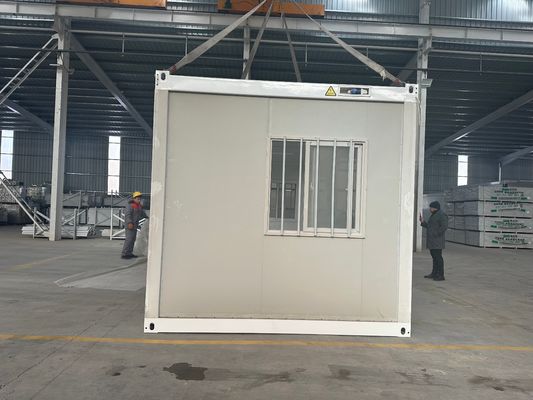 Easy Assembly Prefabricated Offer Portable 20ft Z Folding Modular Pack Container House with EPS Sandwich Panel Roof