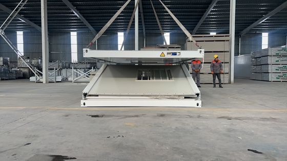 Economic Multipurpose Customized Prefabricated 20ft 40ft Modular Sandwich Panel Folding Container House in Customized Color