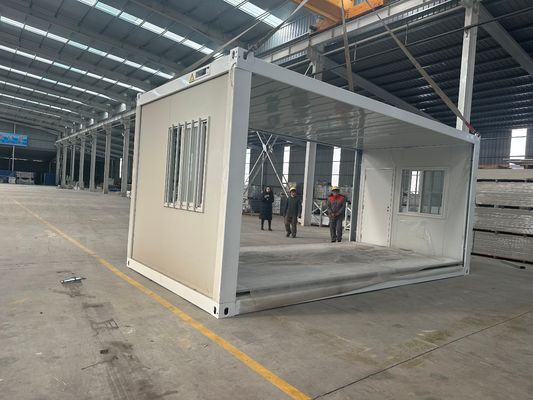 20ft Z Folding Container House Multi-function Prefab Foldable Tiny House with Customized Color