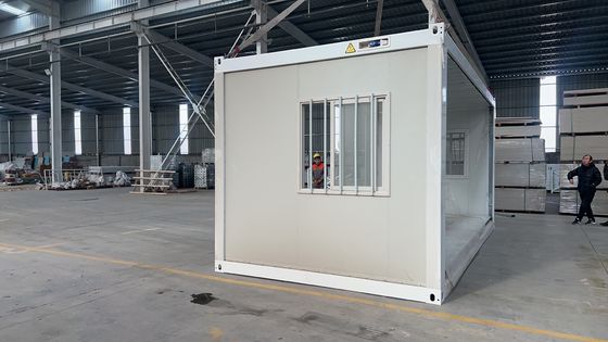 20ft Z Folding Container House Multi-function Prefab Foldable Tiny House with Customized Color