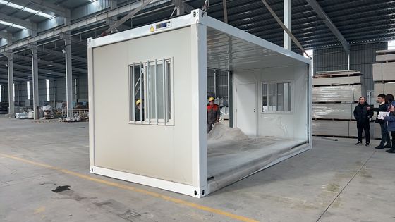 20ft Z Folding Container House Multi-function Prefab Foldable Tiny House with Customized Color