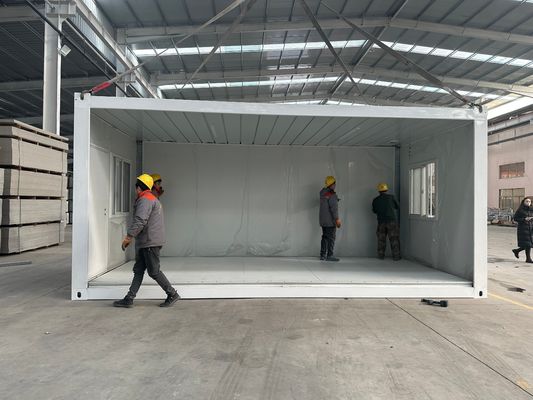 Easy Install Multi-function 20FT/40FT Customized Mobile Prefab Modular House with Folding Tiny House and Container Home
