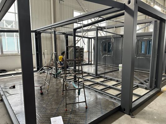 Portable Foldable Prefabricated Expandable Container House with Quick Installation Advantage and Customized Color