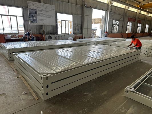 40'HC Shippment Good Customized Luxury Portable Prefabricated Ready Made Economical Sandwich Panel Flat Pack Container House