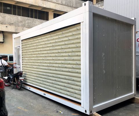 Portable Housing and Modular Construction 20ft/40ft Customized Flat Pack Container House with Modern Design Style