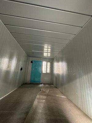 Galvanized Steel Frame Structure Supply Folding Container Prefabricated 20 40 Ft Movable Prefab Portable for Multipurpose