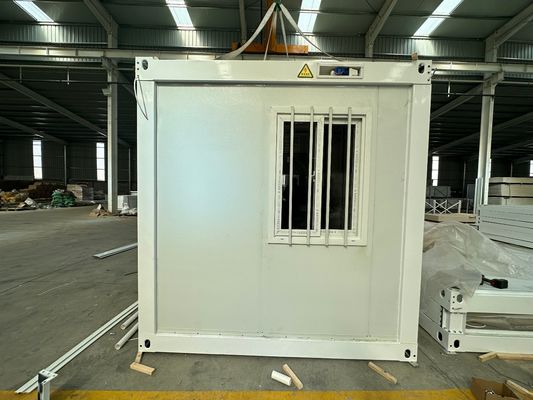 Mobile Multi- Modular Prefabricated 20 40 ft Prefab Galvanlized Steel Frame Zigzag Folding Container House with Structure
