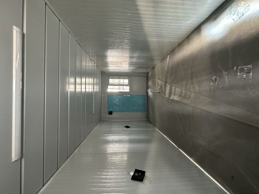 Mobile Multi- Modular Prefabricated 20 40 ft Prefab Galvanlized Steel Frame Zigzag Folding Container House with Structure