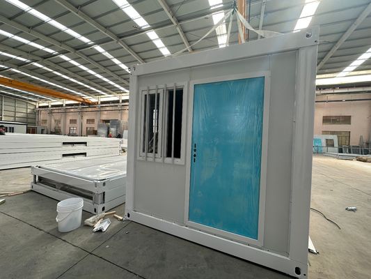 Spacious and Expandable Steel Easy Assembly 2 Bedroom Portable Modular Home 20ft 40ft Expandable Folding Container House