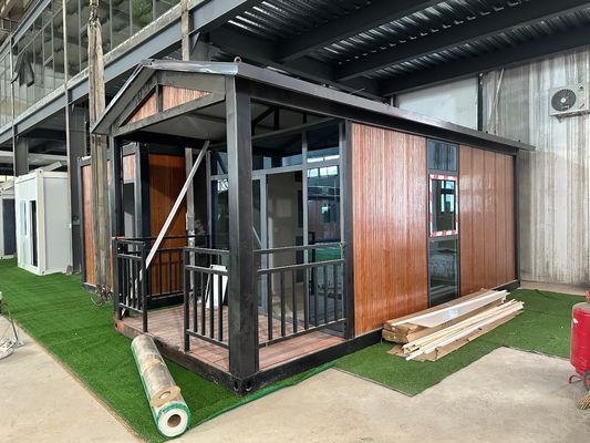 Customization Flat Packed Storage Unit Sandwich Panel Homes Prefab Houses Container Multi-function and Easy To Install