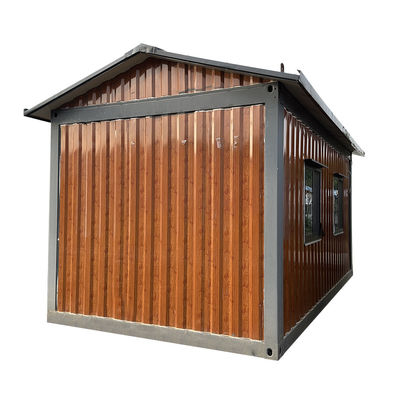 Customized Color Container Storage Flat Pack Hurricane Proof Prefab House Container with Simple Design and Quick Assemble