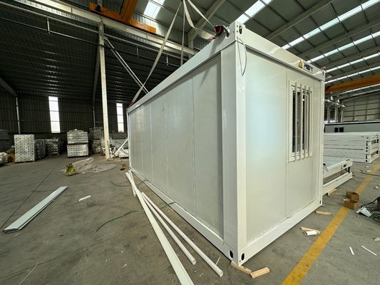 Customized Color Modular Portable Foldable Container House Office Z Folding Container House with 20FT/40FT Customized Size