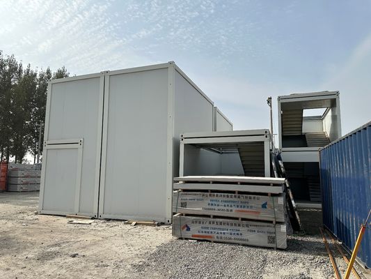 Insulated Prefab Living Container House Flexible Assemble Custom Fast Installation Modular Flat Pack For Hotel Resort Housing