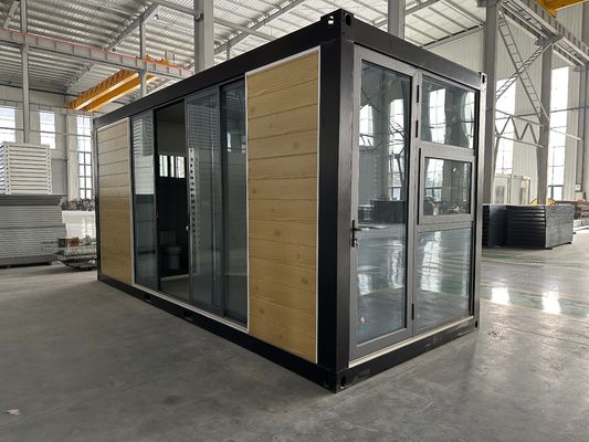 Professional Customization Flat Storage Container Modular Homes with Hurricane Proof Design and Contemporary Design Style