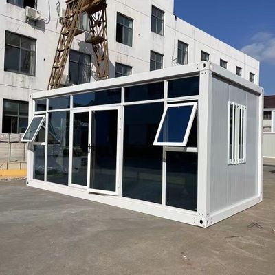 Customized Color 40ft Detachable Modular Extendable Container House for Easy Container Shipment and Energy Saving