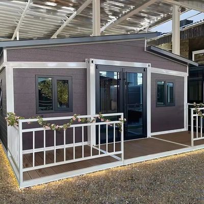 20Ft Ready Made 2 Bedroom Portable Prefabricated Expandable Container House for Office Building Structure and Efficiency