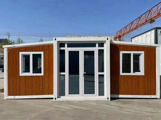 20Ft Ready Made 2 Bedroom Portable Prefabricated Expandable Container House for Office Building Structure and Efficiency