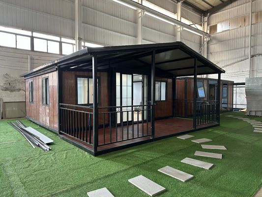 20Ft Ready Made 2 Bedroom Portable Prefabricated Expandable Container House for Office Building Structure and Efficiency