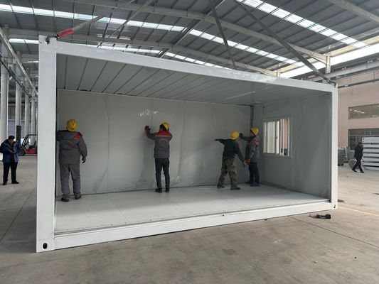 20ft Folding Prefab Houses Multi-function Modern Design Style Portable Foldable Container House