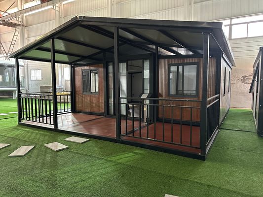Expandable Container House with Bathroom and Kitchen Luxurious 20ft 40ft Easy to Install Windproof Prefab Modular Building