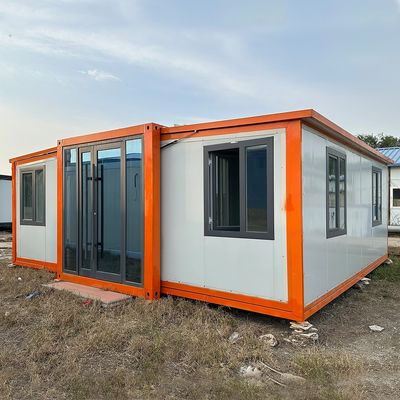Multi-function Luxury 40ft 20 Ft Mobile Expandable Tiny House Fireproof Waterproof Wall Panel Living Mobile Prefabricated Home with Two-Bedroom